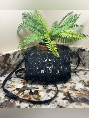 Ouija  Print Crossbody Purse